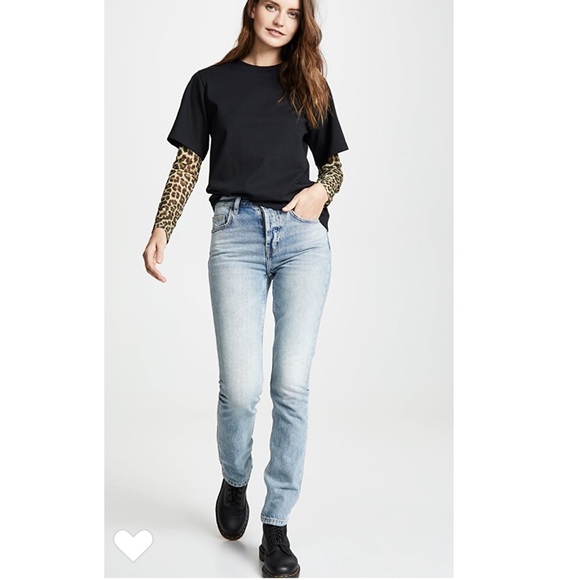 Current Elliott Stovepipe Hartley Straight Jeans - Picture 1 of 11